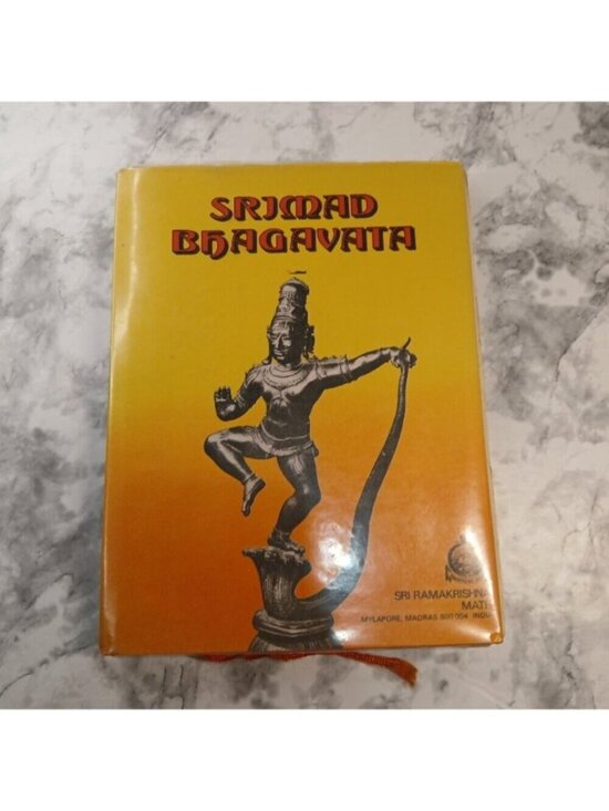 Other - Srimad Bhagavata: The Holy Book of God Volume IV Hardcover Spiritual Hindu Text